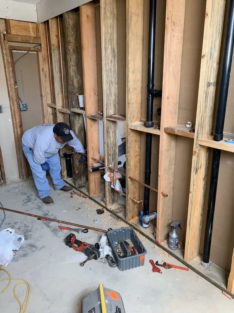 Commercial rough-in plumbing for Commercial Plumbing in Piney Green